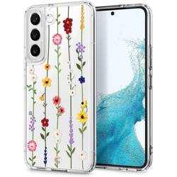 Case Spigen Samsung Galaxy S22 Cyrill Cecile Flower Garden Multicolor Case