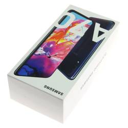 SAMSUNG Galaxy A70 Black 128GB SM-A705/DS Original EU 2 Pin Case