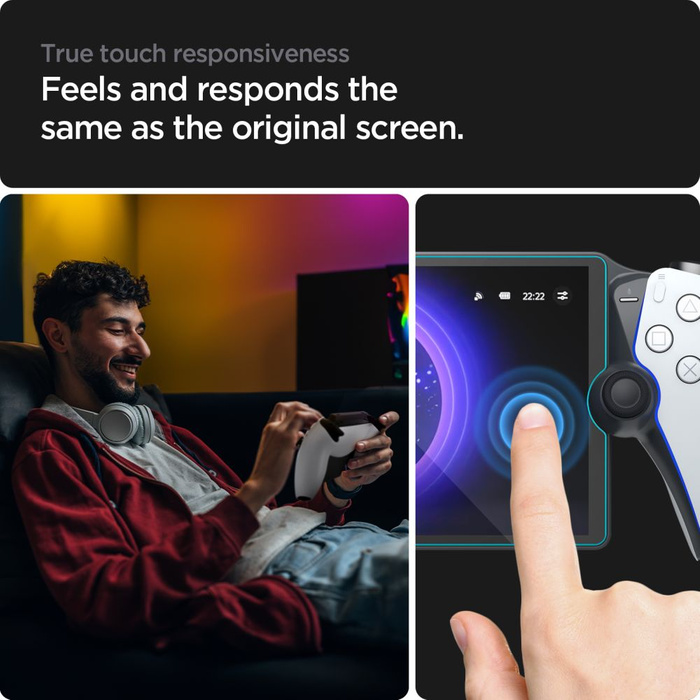 SZKŁO HARTOWANE SPIGEN GLAS.TR ”EZ FIT” SONY PLAYSTATION PORTAL CLEAR