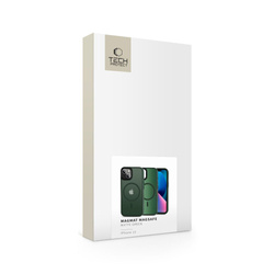 ETUI TECH-PROTECT MAGMAT MAGSAFE IPHONE 13 MATTE GREEN