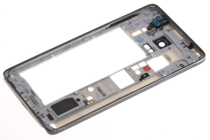 Case Body Frame SAMSUNG Galaxy Note 4 N910 Grey Grade B