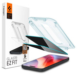 PRIVACY GLASS SPIGEN GLAS.TR "EZ FIT" 2-PACK IPHONE 16 PRO PRIVACY