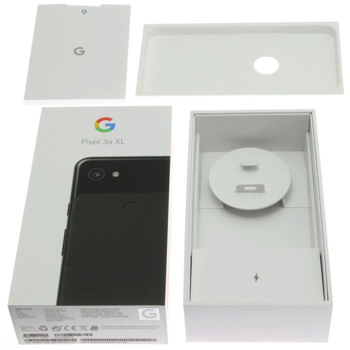 Google Pixel 3a XL 64GB Box Just Black Original