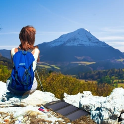 Choetech Foldable Solar Charger 19W 2x USB 2,4A black (SC001)