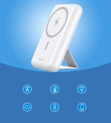 Choetech Powerbank B663 10000mAh 20W MagSafe USB-A / USB-C - white