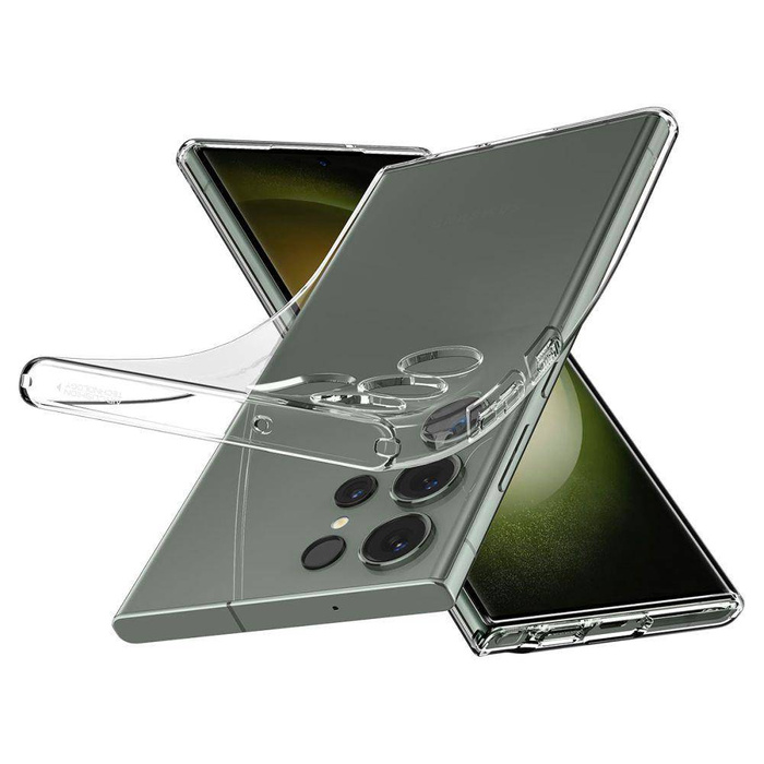 Case Spigen Liquid Crystal GALAXY S23 ULTRA CRYSTAL CLEAR