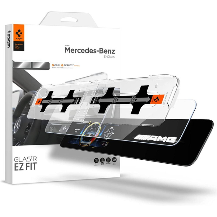 SPIGEN Glas.Tr ”ez Fit” Set Mercedes E-Class 2020 / 2021 Szkło Hartowane