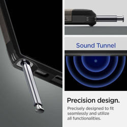 ETUI SPIGEN GALAXY S22 ULTRA TOUGH ARMOR GUNMETAL