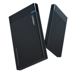 Ugreen kieszeń na dysk HDD SSD obudowa dysku SATA 2,5'' USB 3.2 Gen 1 (5 Gbps) micro USB SuperSpeed + kabel 0,5 m czarny (US221 30848)