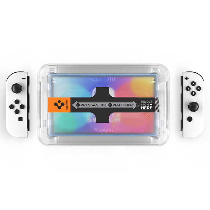 Szkło Hartowane SPIGEN Nintendo Switch Oled Glas.Tr ”ez Fit” 2-Pack