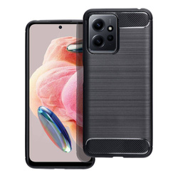 Etui Futerał CARBON do XIAOMI Redmi NOTE 12 5G czarny Case