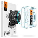 SZKŁO HARTOWANE SPIGEN GLAS.TR ”EZ FIT” 2-PACK GARMIN INSTINCT 2X SOLAR CLEAR