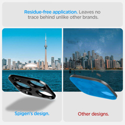 Osłona Aparatu Spigen Optik.tr Camera Protector 2-pack iPhone 14 Pro / 14 Pro Max / 15 Pro / 15 Pro Max Black