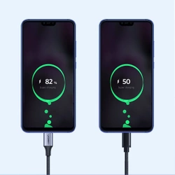 Ugreen kabel przewód USB - USB Typ C Quick Charge 3.0 3A 1m szary (60126)