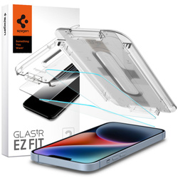 Szkło Hartowane SPIGEN iPhone 16E / 14 / 13 Pro / 13 Glas.Tr ”ez Fit” 2-Pack