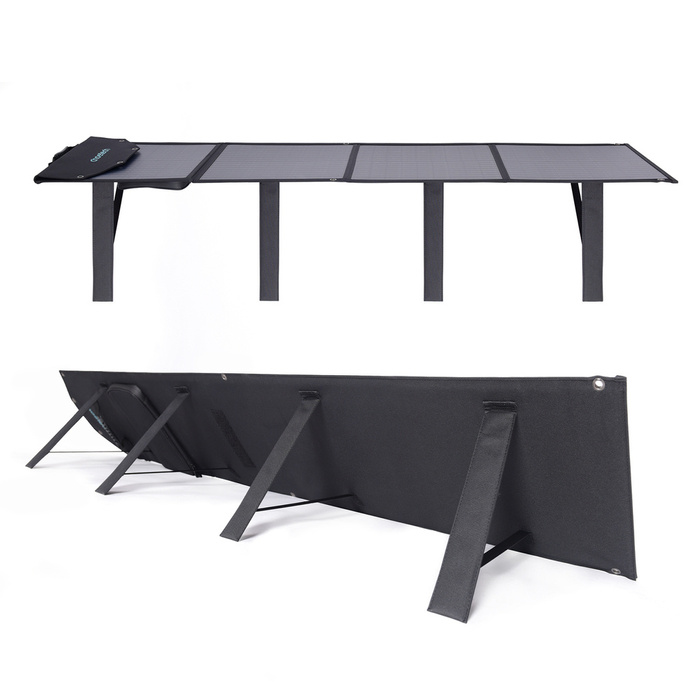 Choetech solar charger 100W foldable 2x USB 1x USB C PD QC black (SC009-V2)