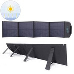 Choetech solar charger 100W foldable 2x USB 1x USB C PD QC black (SC009-V2)