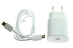 Genuine Charger SAMSUNG EP-TA800 Super Fast Charging + Cable USB-C Black