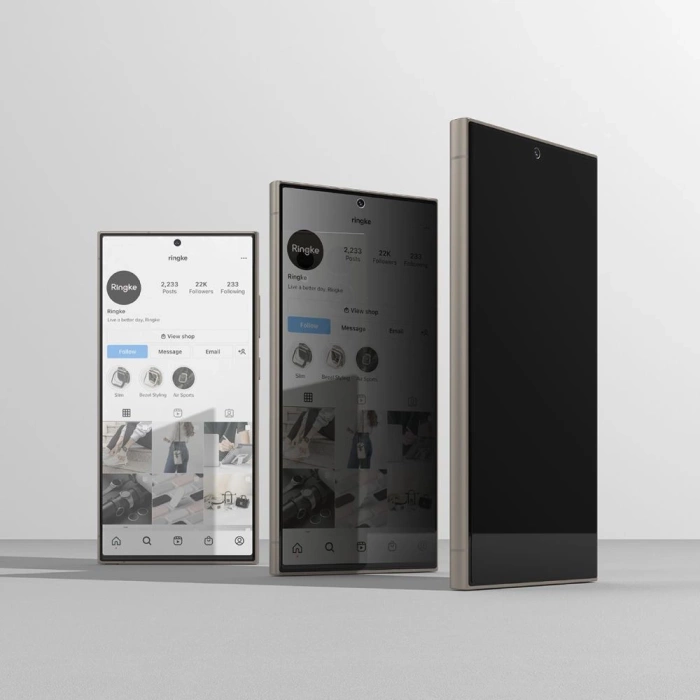 SZKŁO HARTOWANE RINGKE EASY SLIDE 2-PACK GALAXY S24 ULTRA PRIVACY