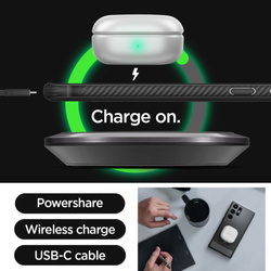 Case Spigen Rugged Armor GALAXY S23 ULTRA MATTE BLACK