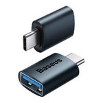 ADAPTER OTG USB Baseus Ingenuity Series przejściówka adapter z USB Typ C do USB-A 3.2 gen 1 niebieski (ZJJQ000003)