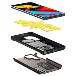 ETUI SPIGEN GALAXY S22 ULTRA TOUGH ARMOR GUNMETAL