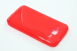 Pokrowiec S-Line Samsung Galaxy Core Prime Czerwony Etui Silikon