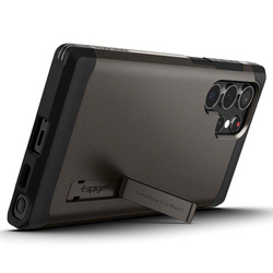 ETUI SPIGEN GALAXY S22 ULTRA TOUGH ARMOR GUNMETAL