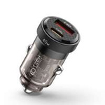 ŁADOWARKA TECH-PROTECT CC45W 2-PORT CAR CHARGER PD45W/QC3.0 BLACK