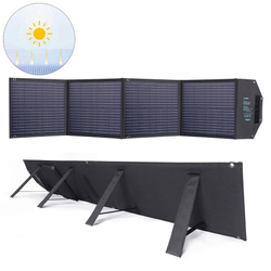 Choetech solar charger 100W foldable 2x USB 1x USB C PD QC black (SC009-V2)
