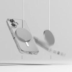 ETUI RINGKE FUSION MAGNETIC MAGSAFE IPHONE 16 MATTE CLEAR