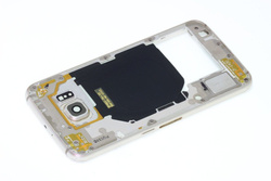 Case Body Frame SAMSUNG Galaxy S6 Gold Platinium Grade B