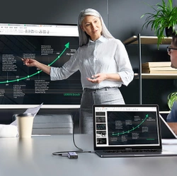 Adapter Hub UGREEN, USB-C do 2x USB 3.0, HDMI, RJ45, SD/TF 90568