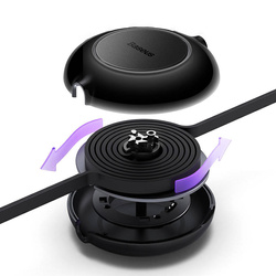 Baseus Bright Mirror 2 zwijany kabel przewód 3w1 USB Typ C - micro USB + Lightning + USB Typ C 3.5A 1.1m zielony (CAMJ010206)