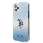 Case US POLO Apple iPhone 12 12 Pro Gradient Collection USHCP12MPCDGBL Blue Case