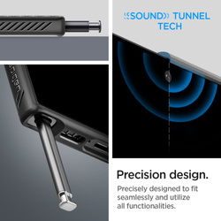 Etui Spigen Liquid Air Galaxy S23 Ultra Matte Black Case