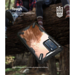 Etui RINGKE Fusion X Huawei P40 Camo Black Czarne Case