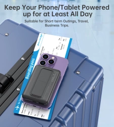 Choetech B662 wireless MagSafe 5000mAh powerbank - black