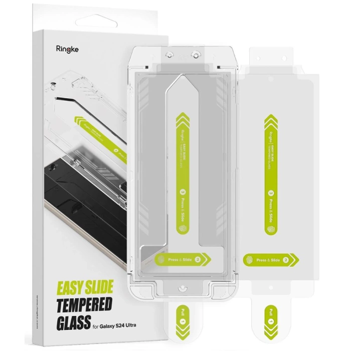 SZKŁO HARTOWANE RINGKE EASY SLIDE 2-PACK GALAXY S24 ULTRA CLEAR
