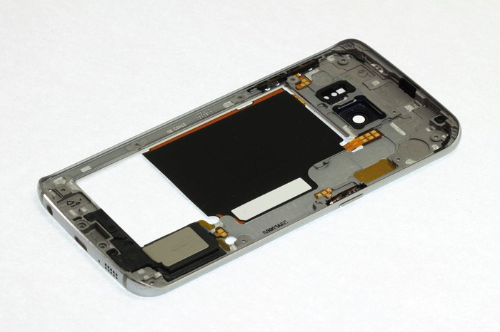 Case Body Frame SAMSUNG Galaxy S6 Edge Grey Black Saphire Grade A