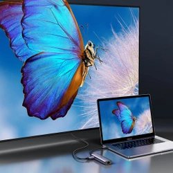 Adapter Hub UGREEN, USB-C do 2x USB 3.0, HDMI, RJ45, SD/TF 90568