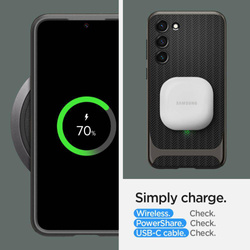 Case Spigen Neo Hybrid GALAXY S23 GUNMETAL