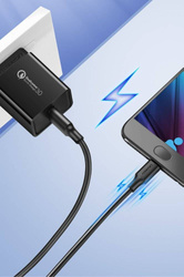 Ugreen cable USB - micro USB 2A 2m black cable (60138)