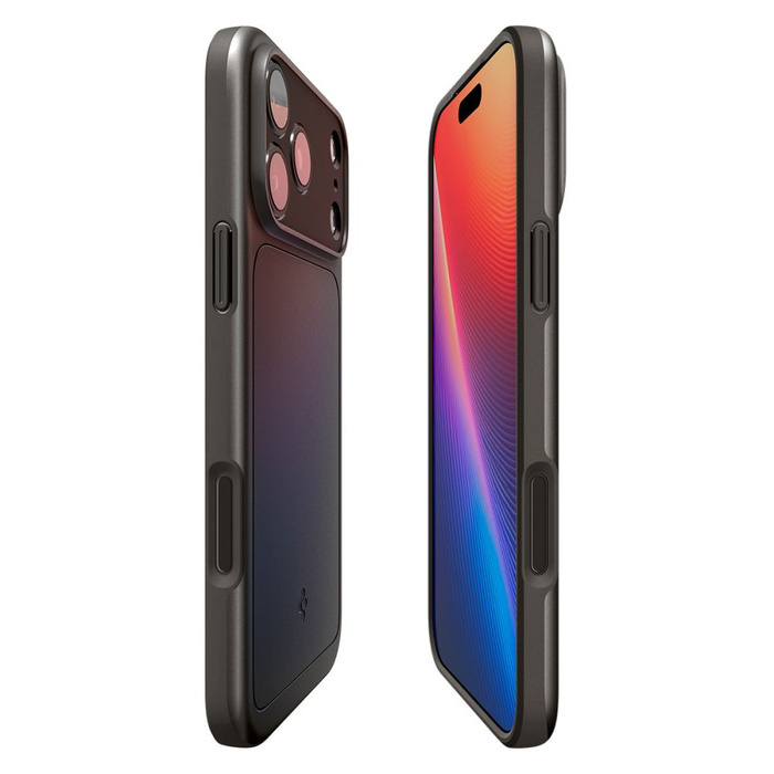 ETUI SPIGEN IPHONE 17 PRO THIN FIT MAG MAGSAFE GUNMETAL