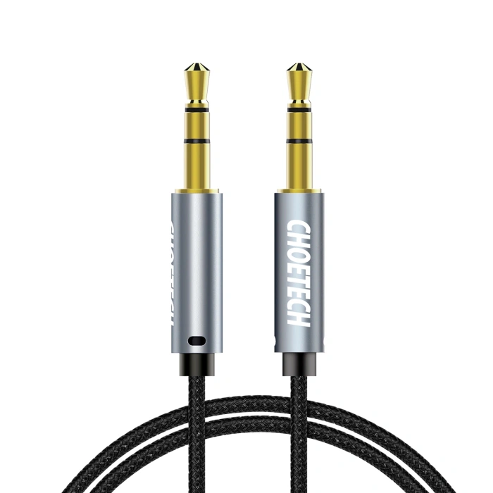 Cable Choetech AUX002 mini jack 3.5mm (male) / mini jack 3.5mm (male) 1.2m - black
