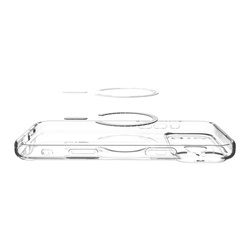 ETUI SPIGEN IPHONE 17 PRO MAX ULTRA HYBRID MAG MAGSAFE CLEAR/WHITE