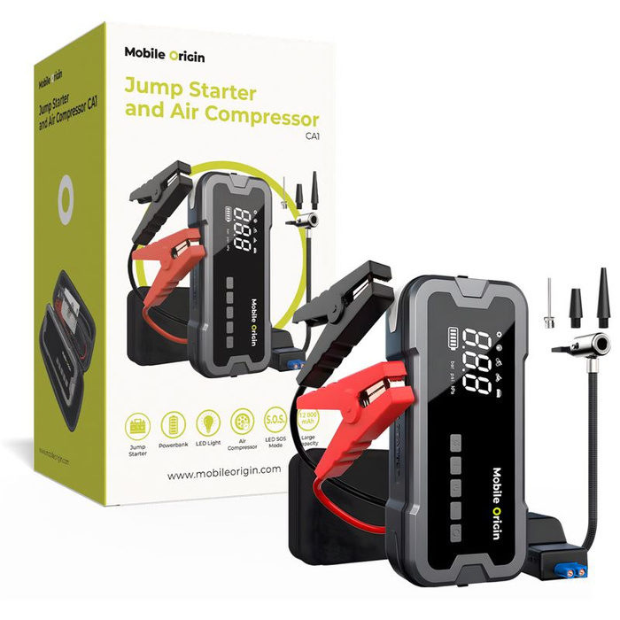 Test - Mobile Origin JumpStarter and Air Compressor CA01 kopia