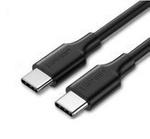 Kabel USB-C PD UGREEN Power Delivery 60W 1m (czarny)