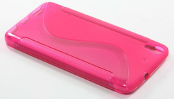 Cover S-Line Huawei Ascend Y6 Pink Silicone Case