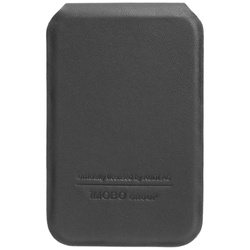 Audi Leather Wallet Card Slot Stand czarny/black MagSafe AU-MSCH-GT/D3-BK